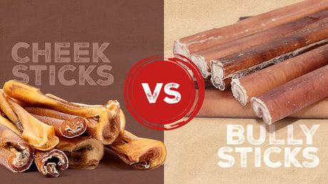Cheek Sticks vs. Bully Sticks - What’s the Difference?