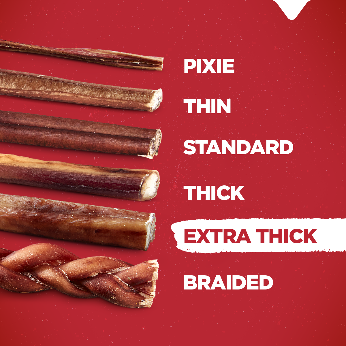 6 Inch Extra Thick Bully Sticks Natural Farm Shop Bully Sticks