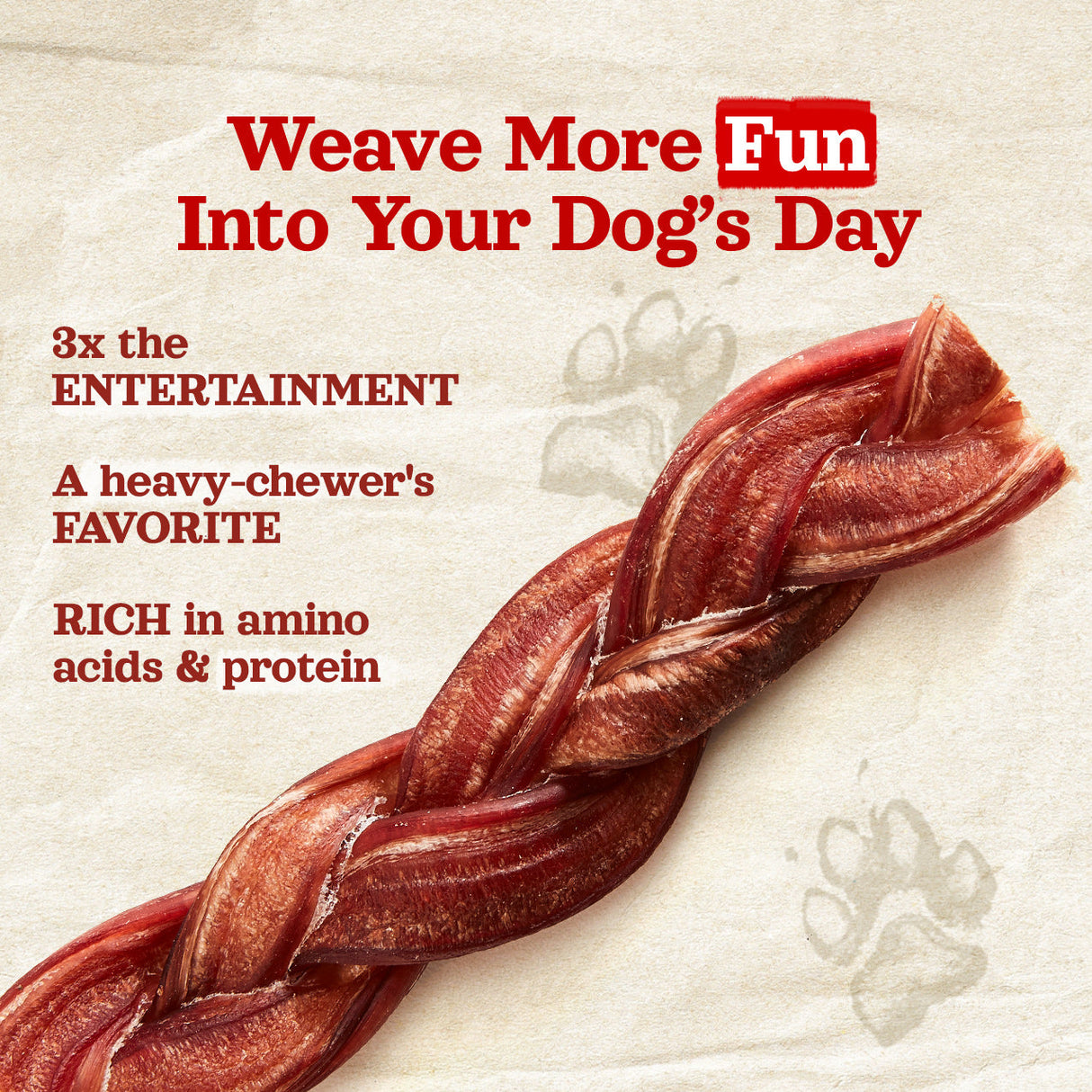 12 Inch Braided Bully Sticks Natural Farm Shop Bully Sticks