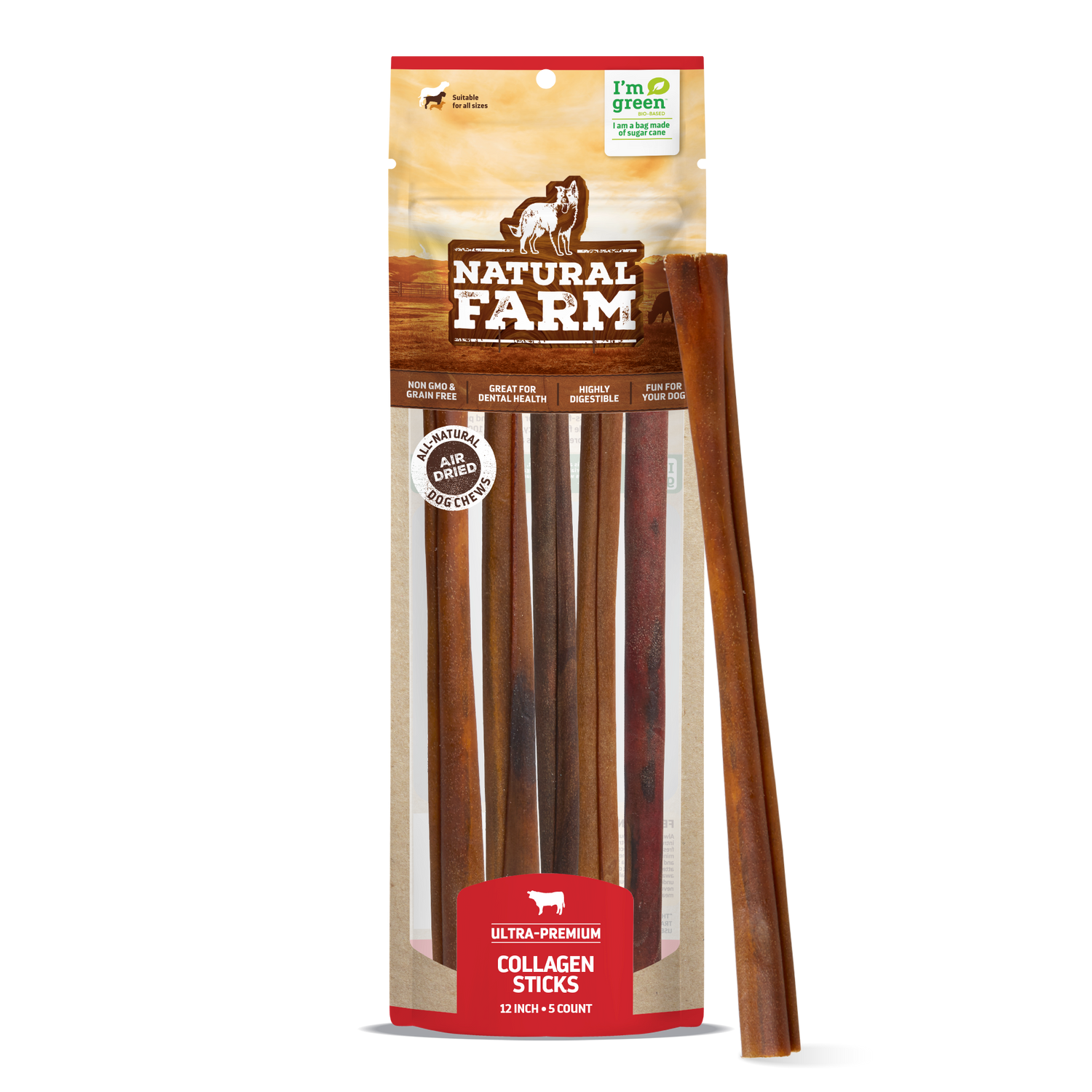 Large - Collagen Sticks