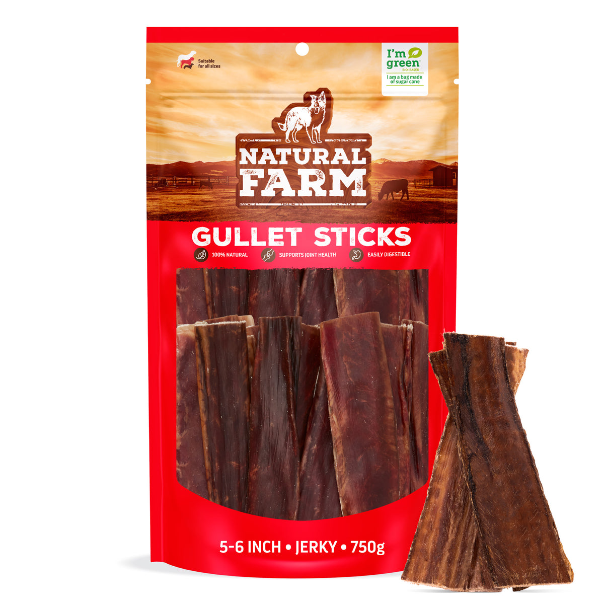 Beef Jerky Treats for Dogs 750g | Daily Treats