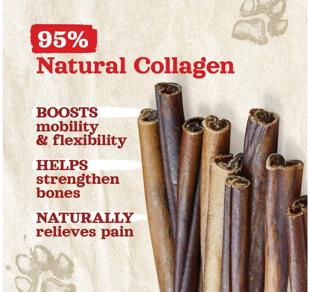 3-5 Inch Collagen Sticks Natural Farm Shop Collagen Sticks