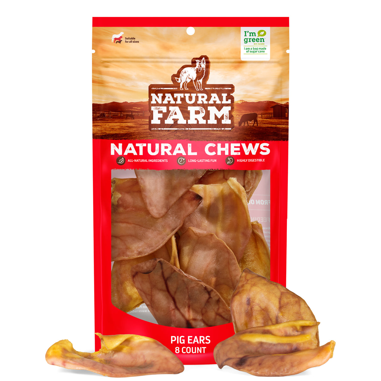 Pig Ears for Dogs | Crunchy Natural Chews